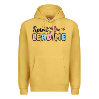 Antique Gold spirit lead me Premium Hoodie - MaliasSmallBusiness