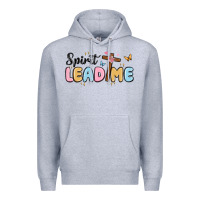Heather Grey spirit lead me Premium Hoodie - MaliasSmallBusiness