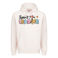 Pale Pink spirit lead me Premium Hoodie - MaliasSmallBusiness