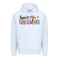White spirit lead me Premium Hoodie - MaliasSmallBusiness