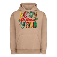 Pigment Burro merry christmas y'all Urban Hoodie - MaliasSmallBusiness