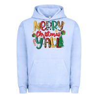 Pigment Grape Ice merry christmas y'all Urban Hoodie - MaliasSmallBusiness