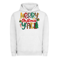 Pigment Lunar Rock merry christmas y'all Urban Hoodie - MaliasSmallBusiness