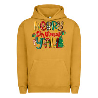 Pigment Peanut Butter merry christmas y'all Urban Hoodie - MaliasSmallBusiness