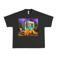 Pigment Black camping Urban Heavy Tee - RanaPortraitStore