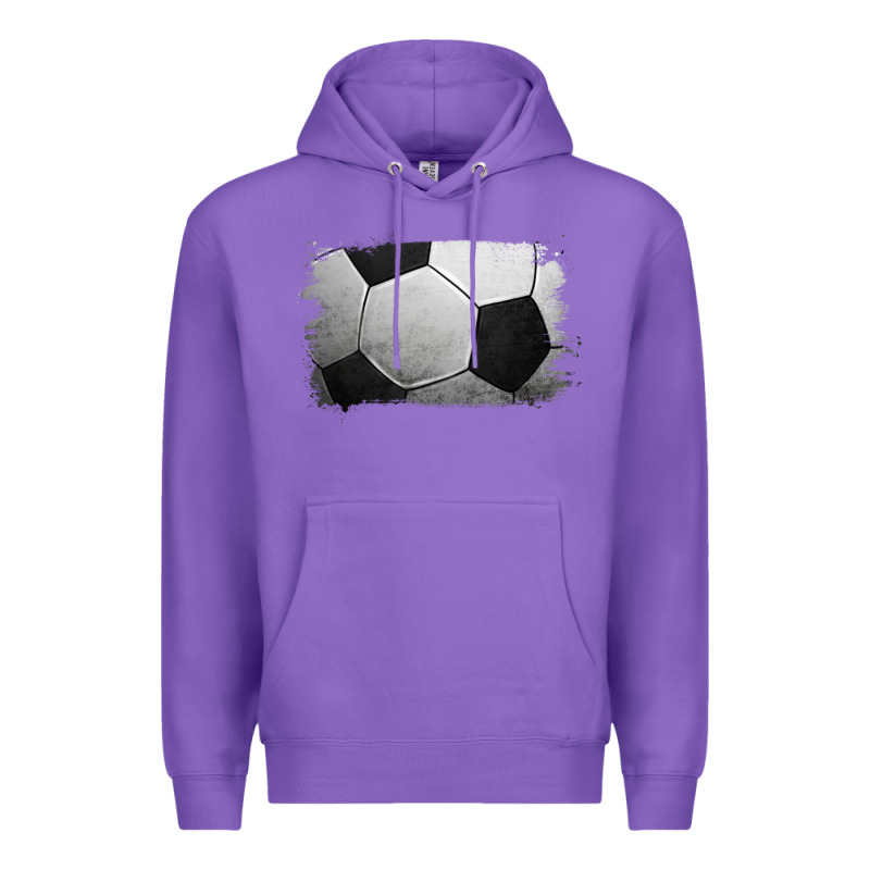 Soccer Ball Brushstroke Premium Hoodie by RanaPortraitStore | Teevron