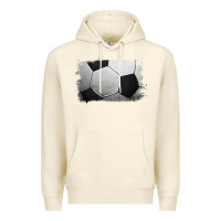 Sandshell Soccer Ball Brushstroke Premium Hoodie - RanaPortraitStore