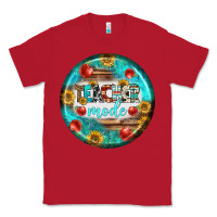 Red teacher mode earrings Classic Tee - BundleAndBundleShop