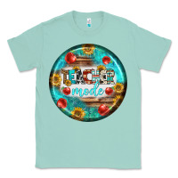 Seafoam teacher mode earrings Classic Tee - BundleAndBundleShop