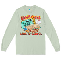 Matcha game over back to school Long Sleeve Tee - texasbilliewilder