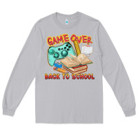 Moon Dust game over back to school Long Sleeve Tee - texasbilliewilder