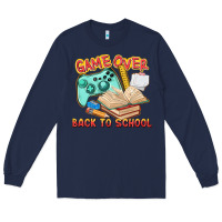 Navy game over back to school Long Sleeve Tee - texasbilliewilder