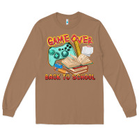 Toasted Coconut game over back to school Long Sleeve Tee - texasbilliewilder