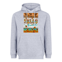 Heather Grey Hello fall Heavyweight Hoodie - Artiststas