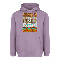 Lavender Hello fall Heavyweight Hoodie - Artiststas