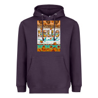 Plum Hello fall Heavyweight Hoodie - Artiststas