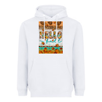 White Hello fall Heavyweight Hoodie - Artiststas