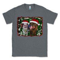 Charcoal Heather christmas heifers Classic Tee - RanaPortraitStore
