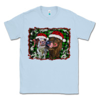 Dusty Blue christmas heifers Classic Tee - RanaPortraitStore