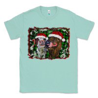 Seafoam christmas heifers Classic Tee - RanaPortraitStore