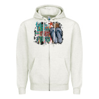 Oatmeal Heather life is better in fılp flops Zipper Hoodie - SublimationCraftShop