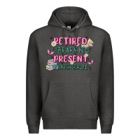 Charcoal Heather retired library kid present bookish girlie Premium Hoodie - MaliasSmallBusiness