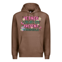 Chestnut retired library kid present bookish girlie Premium Hoodie - MaliasSmallBusiness