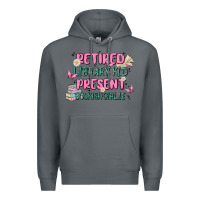 Rock retired library kid present bookish girlie Premium Hoodie - MaliasSmallBusiness