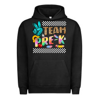 Pigment Black team pre k Urban Hoodie - NancyCooperArtShop