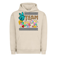 Pigment French Oak team pre k Urban Hoodie - NancyCooperArtShop