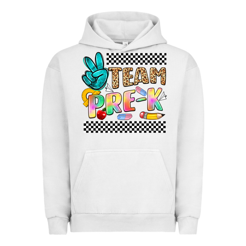 Team Pre K Urban Hoodie by NancyCooperArtShop | Teevron