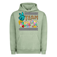 Pigment Oil Green team pre k Urban Hoodie - NancyCooperArtShop