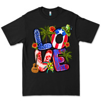 Black puerto rico love Premium Tee - Artiststas