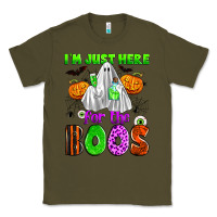 Army Green i'm just here for the boos Classic Tee - Zillion Design Studio
