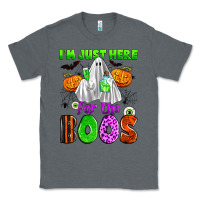 Charcoal Heather i'm just here for the boos Classic Tee - Zillion Design Studio