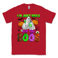 Red i'm just here for the boos Classic Tee - Zillion Design Studio
