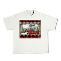 Pistachio christmas farm and truck Urban Heavy Tee - RanaPortraitStore