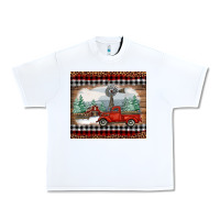 White christmas farm and truck Urban Heavy Tee - RanaPortraitStore