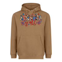 Toasted Coconut american y'all Heavyweight Hoodie - JahusDesignShop