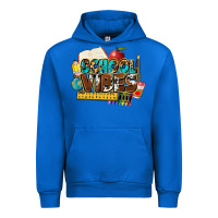 Cobalt school vibes Urban Hoodie - NancyCooperArtShop