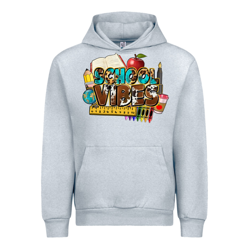 School Vibes Urban Hoodie by NancyCooperArtShop | Teevron