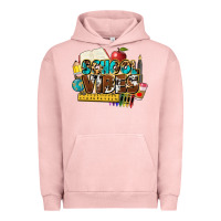 Pigment Salmon school vibes Urban Hoodie - NancyCooperArtShop