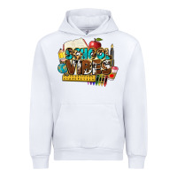 White school vibes Urban Hoodie - NancyCooperArtShop