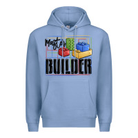 Colony Blue master builder Premium Hoodie - MaliasSmallBusiness