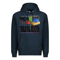 Navy master builder Premium Hoodie - MaliasSmallBusiness