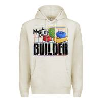 Oatmeal Heather master builder Premium Hoodie - MaliasSmallBusiness