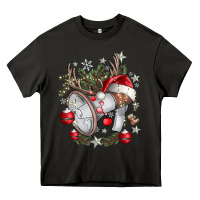 Asphalt Merry Christmas Heavy Core Tee - CowhideDigitalArt
