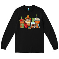 Black spanish teacher coffee cups Long Sleeve Tee - Zillion Design Studio