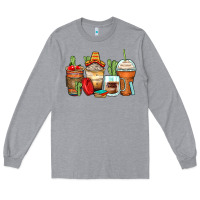 Spanish Teacher Coffee Cups Long Sleeve Tee | Teevron