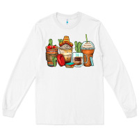 White spanish teacher coffee cups Long Sleeve Tee - Zillion Design Studio
